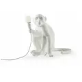 Настольная лампа Monkey Lamp, 1xE14, Белый (Seletti, 14882)