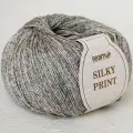 Пряжа Silky print Seam цвет 925-24 мульти, 2мотка*(200м/50г), 100% натуральный шелк