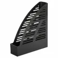 Лоток для бумаг вертикальный Brauberg Standard, 245х70х295мм, черный (237220), 20шт.
