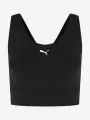 Топ спортивный PUMA Mid Impact All-In Long Line, размер XS, черный