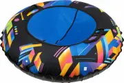 Тюбинг Ватрушка 100 см, с камерой, принт Орнамент, максимальный вес 90 кг