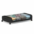 Ящик для хранения IKEA, углеродистая сталь, чёрный, 80x44x16 см*2pc（INS、Популярный продукт）