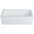 Ванна акриловая прямоугольная Triton Прага 170*70 белая