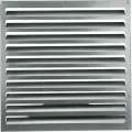 Решетка вентиляционная 500х500мм с внутренними жалюзями из оцинкованной стали
