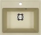 Кухонная мойка Uperwood Econ UPD-408 4910201232 49x42 см, бежевый матовый