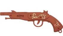 Резинкострел Arma toys пиратский пистолет (макет, AT029)