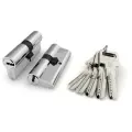 Цилиндровый механизм R600/70 mm (30+10+30) CP хром 5 кл.