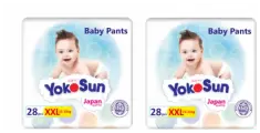 Набор 2 х YokoSun трусики размер XXL (15-23 кг) 28 шт
