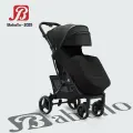 Коляска прогулочная Baballo 2025 черная, на черной раме