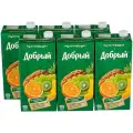 Сок Добрый Мультифрукт, 2 л, 6 шт.