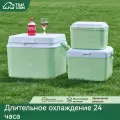 Переносной автомобильный холодильник для кемпинга, коммерческого использования, рыбалки, морозильник для сохранения свежести и холодильник для термоизоляции.