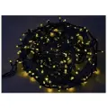 Светодиодная гирлянда Neon-night Твинкл-Лайт 20 м, 8 режимов, 240 тепло-белых светодиодов, черный каучуковый провод, 303-326
