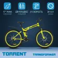 Велосипед TORRENT Transformer (рама алюминий 17, внедорожный, 21 скорость, колеса 26д.)