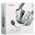 Беспроводные/проводные наушники ARDOR GAMING Vault, 7.1 Virtual, for PS5, Xbox Series X|S, белый