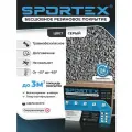 Резиновое покрытие Sportex, на основе резиновой крошки, с пигментом, для самостоятельной укладки, серое, до 3м²