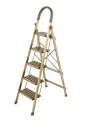Стремянка Biotorg, складная, алюминий, 5 ступеней, максимальная высота 165 см