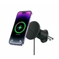 Автомобильный магнитный держатель телефона / Беспроводным с зарядным устройством Baseus 15W