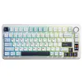Клавиатура игровая AULA S75 PRO Light Blue-White-Black Purple Seiya Switches