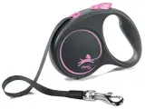 Рулетка Black Design S ремень 5м 15кг; розовый FLEXI