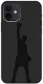 Силиконовый чехол на Apple iPhone 12 / 12 Pro / Эпл Айфон 12 / 12 Про с рисунком Boxing Soft Touch черный