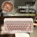 Клавиатура LOFREE OE9014 RU Lofree DOT Triple Mode 84keys, беспроводная, русская раскладка