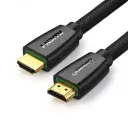 Кабель Ugreen HDMI 2.0 на HDMI 2.0, в нейлоновой оплётке, 3 м, черный