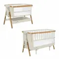 Детская кроватка Tutti Bambini CoZee XL, цвет Ecru / Scandinavian Walnut (Бежевый / Скандинавский орех)