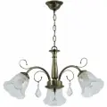 Люстра подвесная BORTEN A052/3 AB, бронза
