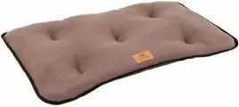 Подстилка-лежанка JOLLY MICROFLEECE 100 двухсторонняя, коричнево-черная, 98 х 65 см