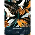 Мебельная ткань микровелюр FLORISTIC 165. Отрез 1м*140см.