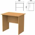 Стол письменный Бюджет , 800х600х740 мм, груша ароза, 402659-336