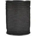 Шнур эластичный, прорезиненный, диаметр 10мм, длина 100м, растяжение 100 %, черный