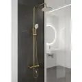 Душевая система Vessel со смесителем нержавеющая сталь, коллекция Vessel, золотая
