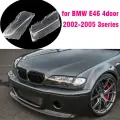 Автомобильная фотолампа для BMW E46 3 318i 320i 323i 325i 330I 4 двери стеклянный автомобильный абажур прозрачный 2002-2005