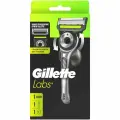 Бритвенный станок Gillette Labs с 1 кассетой и держателем для бритвы