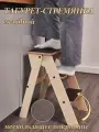 Табурет-стремянка Steply деревянный, складной, 3 ступени, до 120 кг