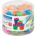 BRAUBERG Точилка механическая Mix, 228448, 36 шт. в ассортименте 36 шт.