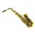 Alto saxophone Artemis RAS-201 - Gold lacquered brass alto saxophone.