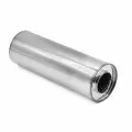 Резонатор универсальный круглый Ø100 мм, c камерой длина 350 мм, труба Ø63 мм(Ркн163350) нержавеющая сталь
