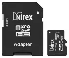 Карта памяти microSDХC с адаптером MIREX 256GB (UHS-I, U3, class 10)