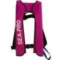 Жилет спасательный SeaPro автоматический, до 250кг, малиновый