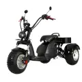 Электроскутер Ikingi M6 PRO Trike 60V30Ah, 2 мотор колеса, черный