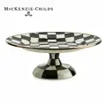 Блюдо MacKenzie-Childs для торта и фруктов 30 см Courtly Check