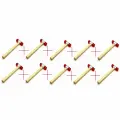 Рихтовочный молоток с насадкой 3,2 см (10 шт.)
