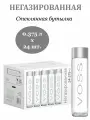 Вода минеральная VOSS (восс) 0,375 л х 24 шт. негазированная, стеклянная бутылка