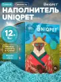 Соевый наполнитель UNQPET для кошачьего туалета комкующийся, Свежесть, 12л