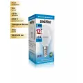 (5 шт.) Светодиодная лампочка Smartbuy шар P45 E14 12W(960lm) 6000К 6К 45х86 матовая пластик SBL-P45-12-60K-E14 Холодный белый. Цоколь E14