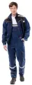 Костюм мужской рабочий Сириус Практик-1 52-54 рост 182-188 см темно-синий/черный