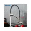 Смеситель для раковины Gappo G4398 хром с гибким изливом