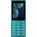 Кнопочный мобильный телефон Nokia 108 с большими кнопками и стильным дизайном (бирюзовый)
